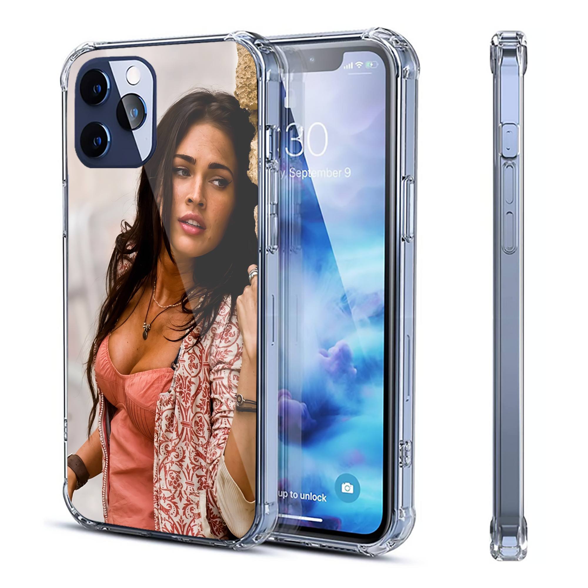 （画像用） Transformers トランスフォーマー 【iPhone 12シリーズ対応】透明スマホケース（クリアソフトケース）